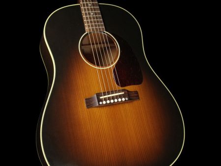 Used 2015 Gibson Montana J-45 Vintage Adirondack Red Spruce Acoustic Guitar Vintage Sunburst For Discount