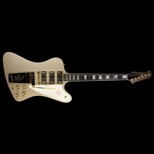 Used 2013 Gibson Custom Shop 20th Anniversary 1965 Firebird VII Electric Guitar Golden Mist Hot on Sale