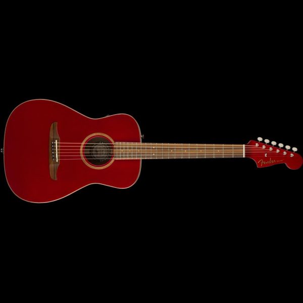 Fender California Series Malibu Classic Acoustic Hot Rod Red Metallic Online now