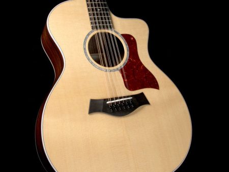 Taylor 254ce-DLX 12-String Grand Auditorium Acoustic Guitar Natural Hot on Sale