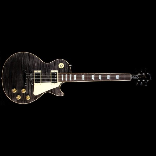 2016 Gibson Les Paul Standard High Performance Electric Guitar Translucent Black For Cheap