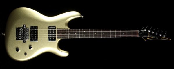 Used 2002 Ibanez JS2000 Hardtail Joe Satriani Electric Guitar Champagne Gold Hot on Sale