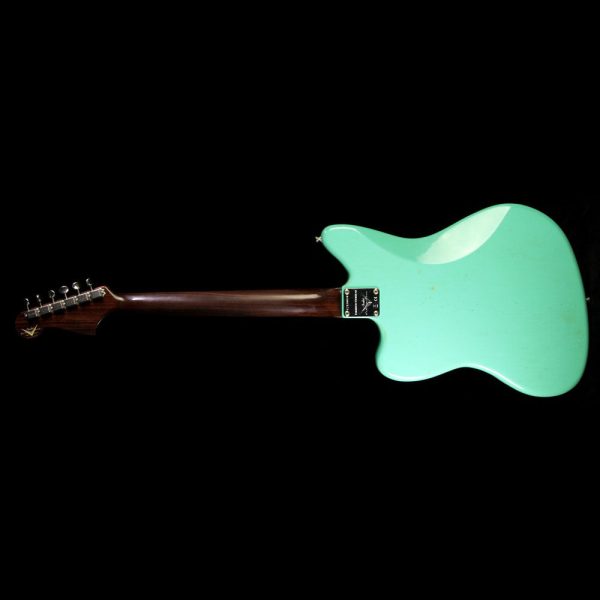 Fender Custom Shop NAMM 2017 Limited Edition Jazzmaster Rosewood Neck Electric Guitar Aged Seafoam Green Fashion