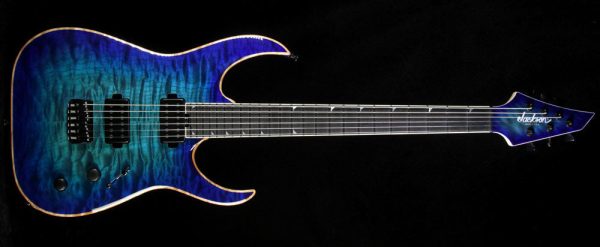 Jackson Misha Mansoor Signature Juggernaut HT6 Quilt Top Electric Guitar Laguna Burst Supply