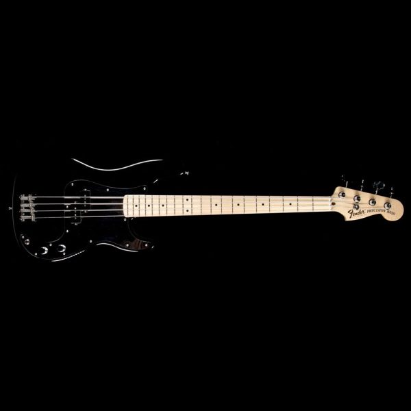 Fender Custom Shop 1970 Precision Bass Reissue NOS Electric Bass Guitar Black with Chrome Pickguard Sale