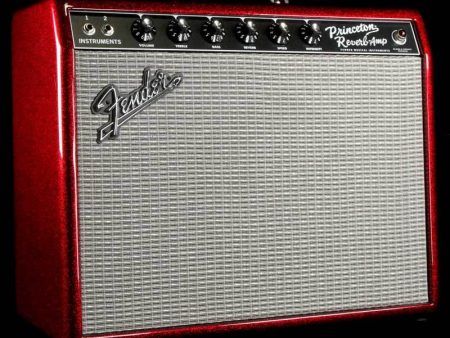 Fender FSR  65 Princeton Reverb Sparkle Red Online Hot Sale