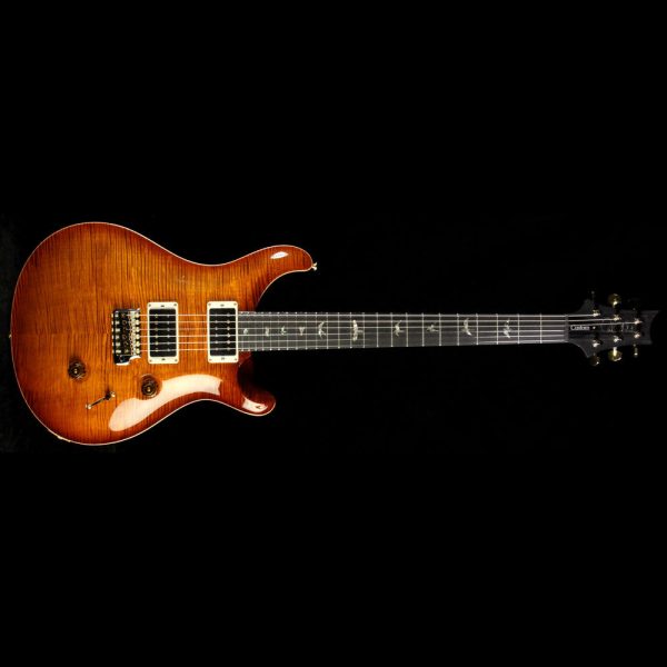 Used Paul Reed Smith Custom 24 Artist Package Electric Guitar Violin Amber Burst with Matching Neck Burst For Sale