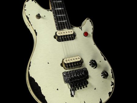 Used 2016 EVH Limited Edition Tour Relic Wolfgang Electric Guitar Ivory Hot on Sale