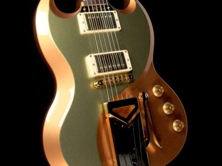 Gibson Custom Shop From the Vault Billy Gibbons Ultimate SG Prototype Electric Guitar Two-Tone Copper and Gold Metallic Online Sale