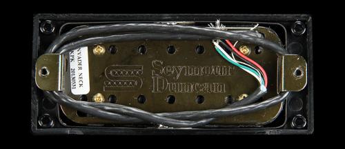 Seymour Duncan 7-String Invader Neck Pickup Passive Mount (Black Metal) For Cheap