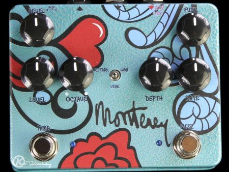 Keeley Monterey Fuzz Vibe Rotary Effect Pedal For Cheap