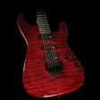 Charvel Custom Shop San Dimas Quilt Top Electric Guitar Trans Black Cherry Supply