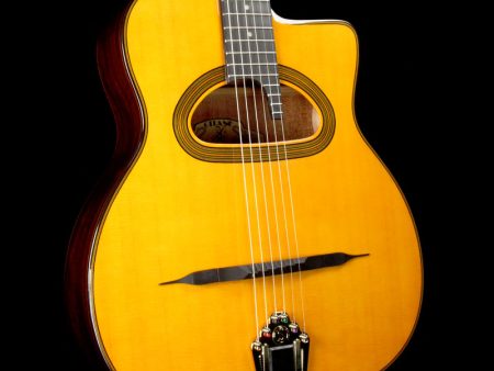 Gitane D-500 Professional Gypsy Jazz Guitar Natural Hot on Sale