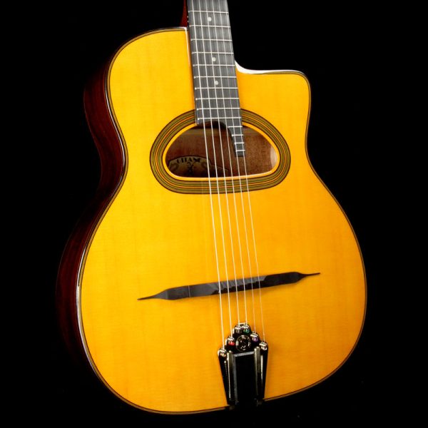 Gitane D-500 Professional Gypsy Jazz Guitar Natural Hot on Sale