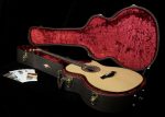 Taylor 514ce 2015 Limited Edition Quilted Sapele Grand Auditorium Acoustic Guitar Natural For Cheap