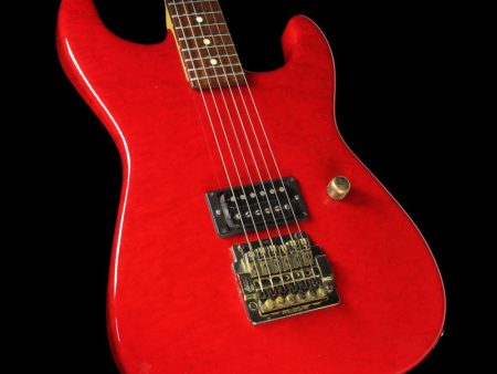 Used 1983 Charvel San Dimas Electric Guitar Transparent Red Online Hot Sale