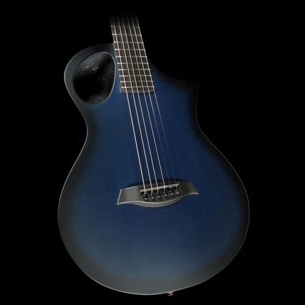 Composite Acoustics The Cargo Acoustic Guitar Satin Blue Burst Cheap