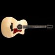 Taylor 254ce-DLX 12-String Grand Auditorium Acoustic Guitar Natural Hot on Sale