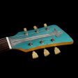 Used 2017 Wild Custom Guitars Wildmaster Electric Guitar Relic Teal Green over Sunburst Discount