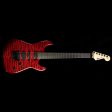 Charvel Custom Shop San Dimas Quilt Top Electric Guitar Trans Black Cherry Supply