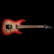 Used 2017 Tom Anderson Guitarworks Drop Top Electric Guitar Natural Black to T-Red Burst Online Hot Sale