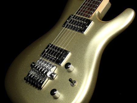 Used 2002 Ibanez JS2000 Hardtail Joe Satriani Electric Guitar Champagne Gold Hot on Sale