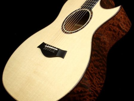 Taylor 514ce 2015 Limited Edition Quilted Sapele Grand Auditorium Acoustic Guitar Natural For Cheap