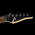 Used 2017 Tom Anderson Guitarworks Drop Top Electric Guitar Natural Black to T-Red Burst Online Hot Sale