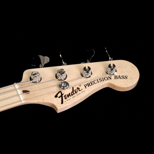 Fender Custom Shop 1970 Precision Bass Reissue NOS Electric Bass Guitar Black with Chrome Pickguard Sale