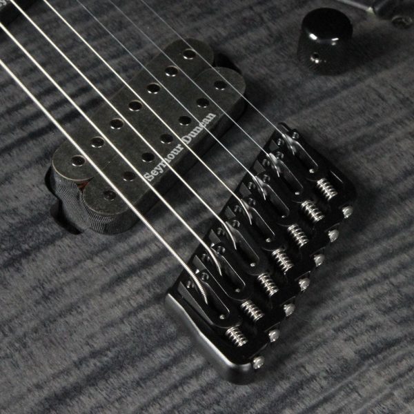 ESP LTD M-1007MS Multi-Scale See Thru Black Satin Online Sale