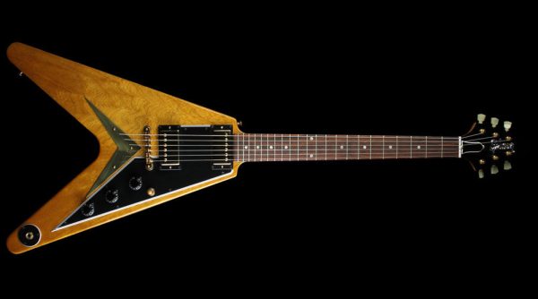 Used 2008 Gibson Custom Shop 50th Anniversary Korina Flying V Electric Guitar Online Hot Sale